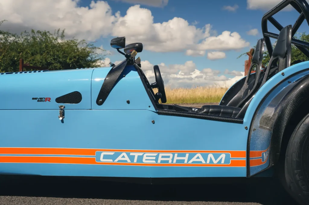 Caterham 620R, Danish Blue, sequential gearbox