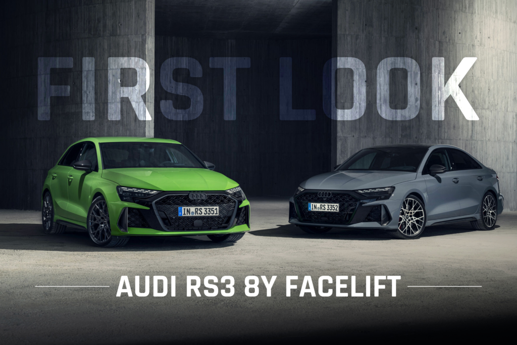 The Audi RS3 8Y Facelift 2025 Model New Features A First Look