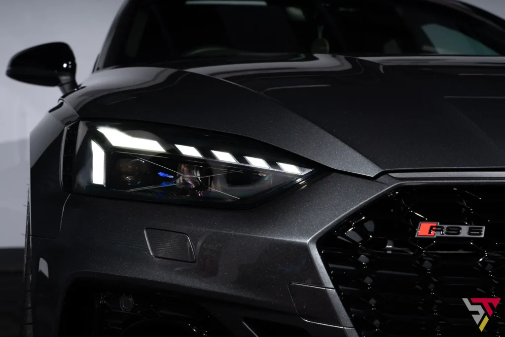 audi rs5 laser matrix headlights