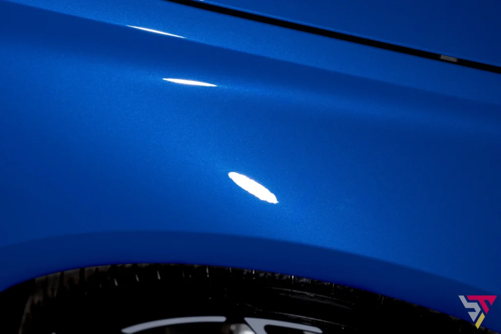 Nogaro Blue paintwork