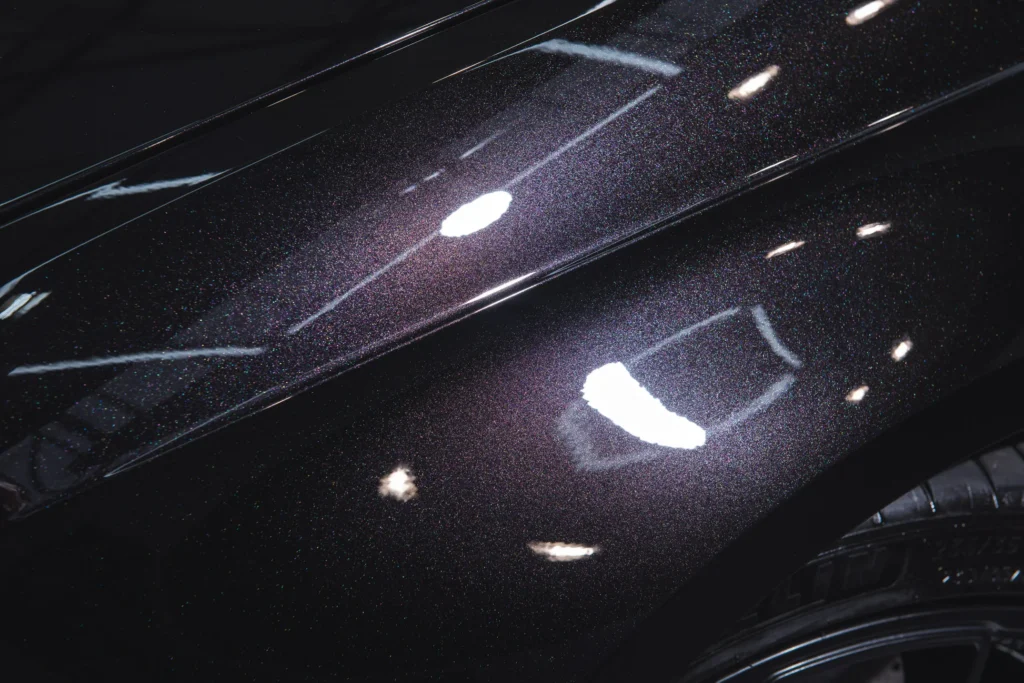 audi panther black crystal paint