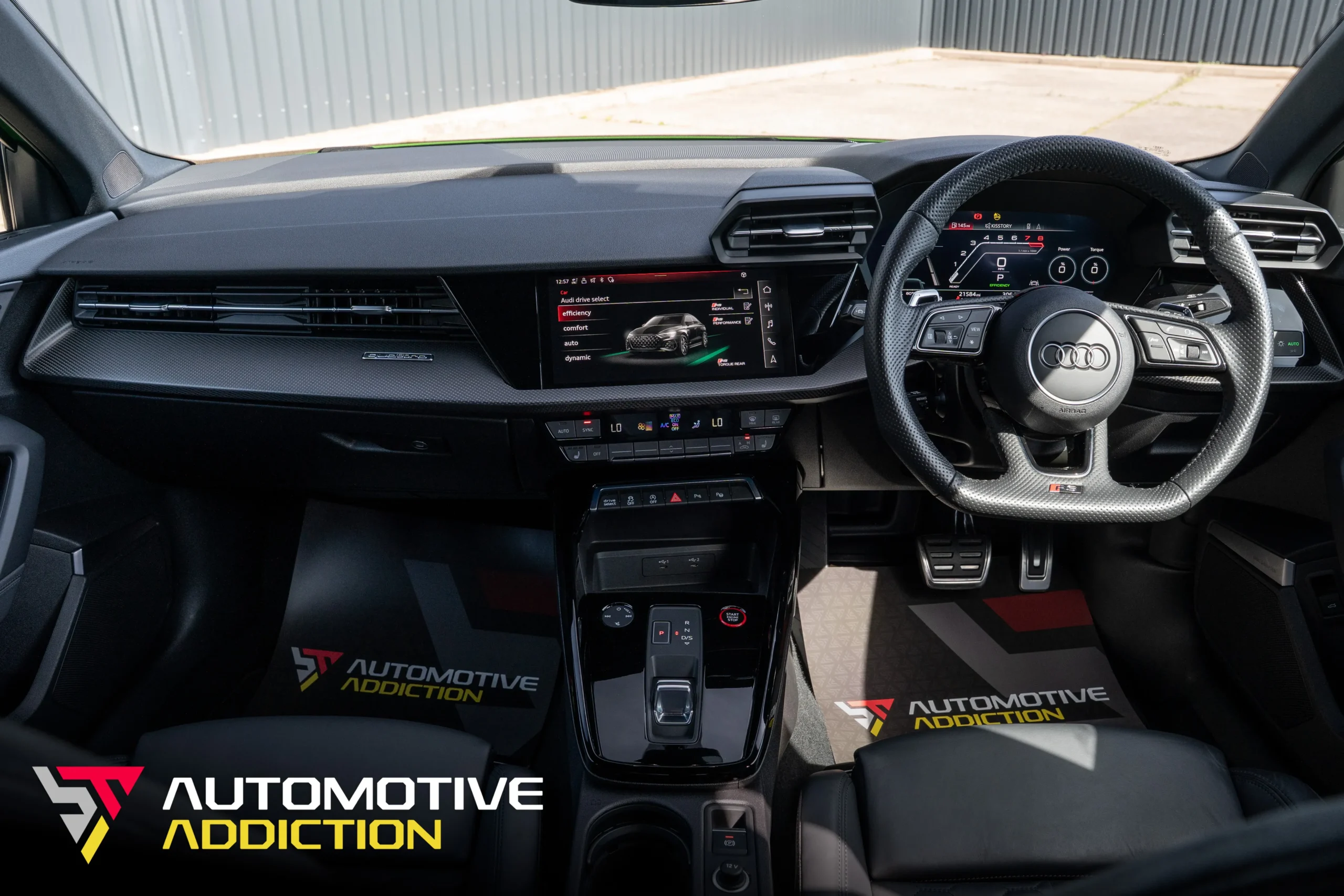 audi rs3 8y carbon black interior