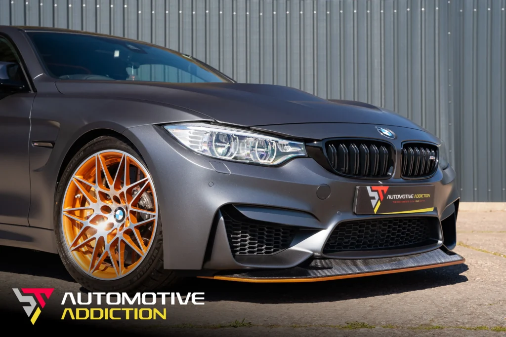 Carbon Fibre Front Splitter Acid Orange