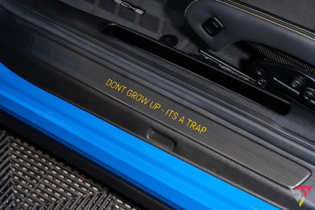 Bespoke Carbon Fibre Door Sills