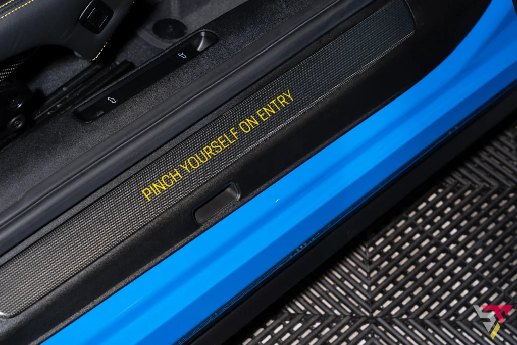 porsche Bespoke Carbon Fibre Door Sills