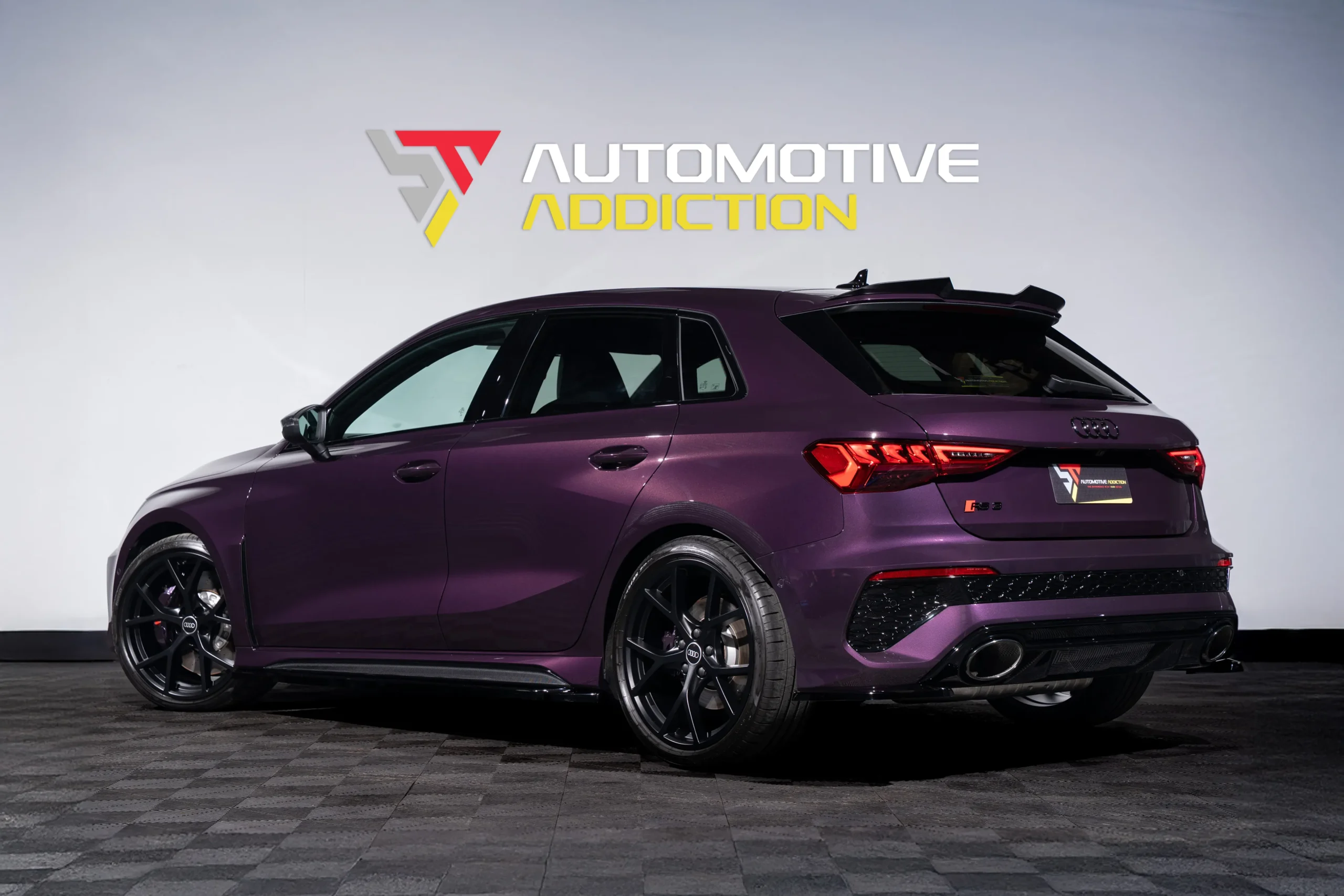 audi rs3 merlin purple