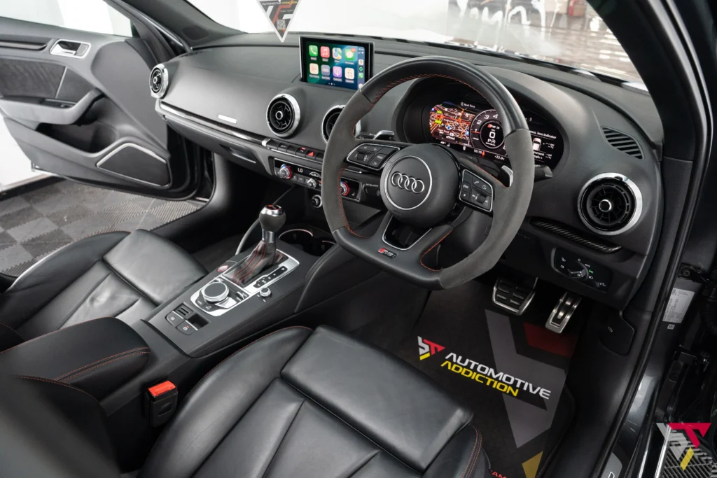 audi rs3 sportback interior