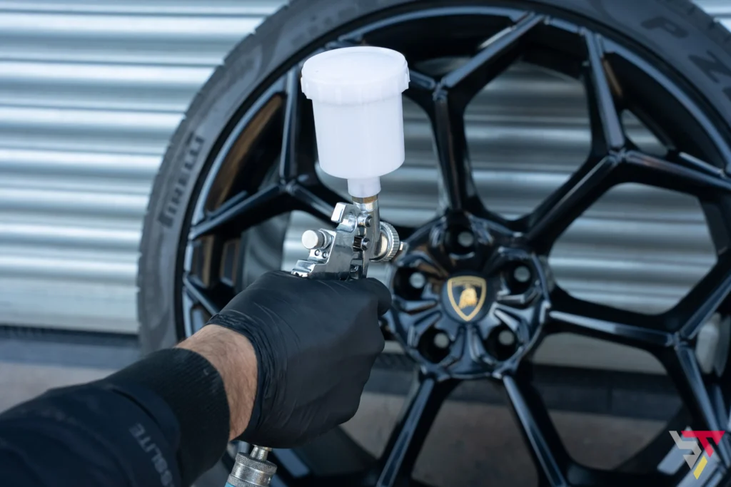 how to ceramic coat a wheel