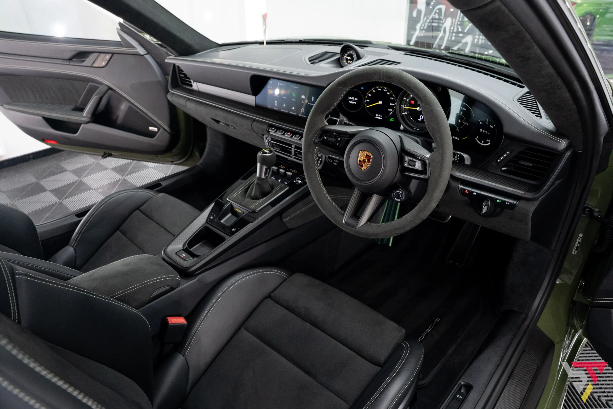 Porsche GT3 Interior
