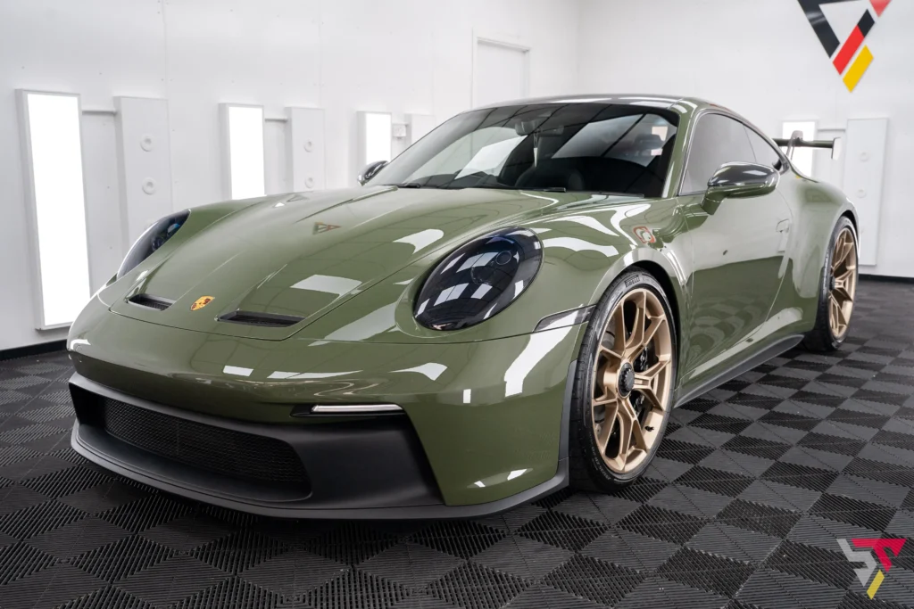 porsche gt3 nato olive green, Paint Protection Film