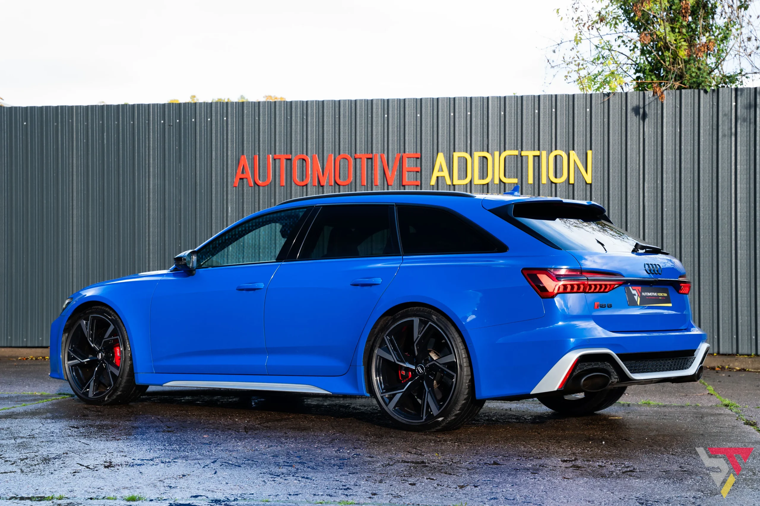 audi rs6 nogaro blue