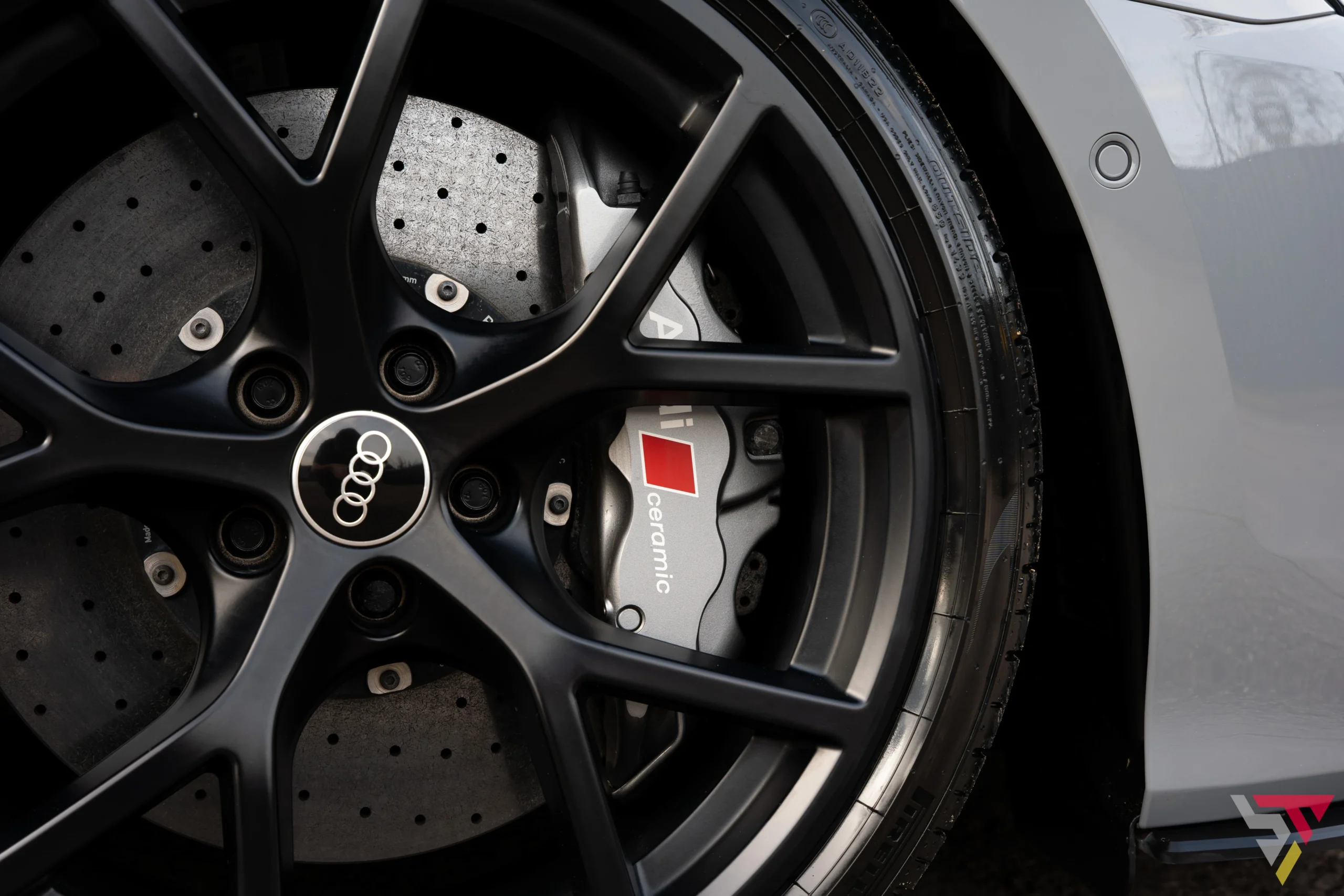 Audi RS3 8Y Sportback in Audi Exclusive Nardo Grey with RS Dynamic Pack Carbon Ceramics
