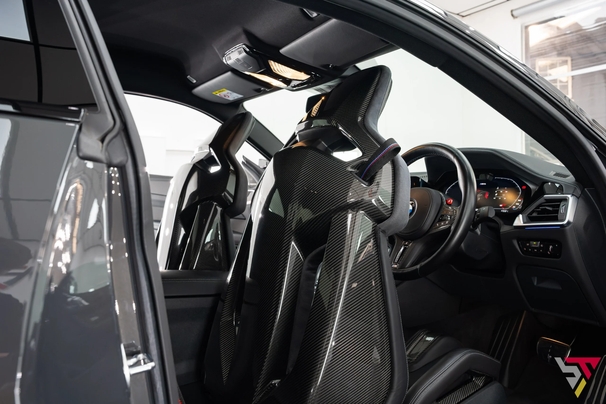 BMW M4 G82 Ultimate Package Dravit Grey Carbon Bucket Seats For Sale UK Bucket Seats