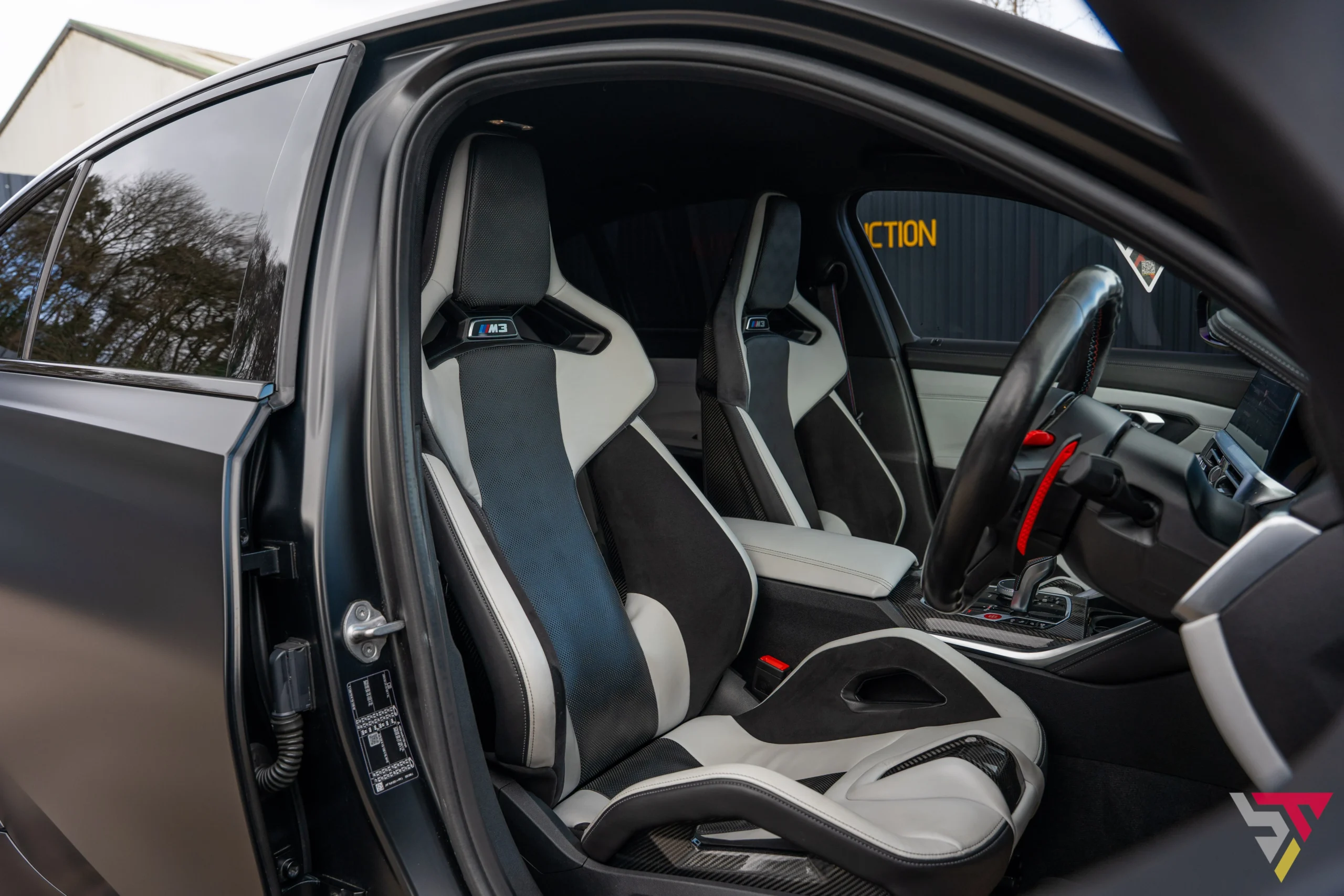 BMW M3 G80 Stage 2 Frozen Black BMW Individual Evolve Automotive 750PS Seats