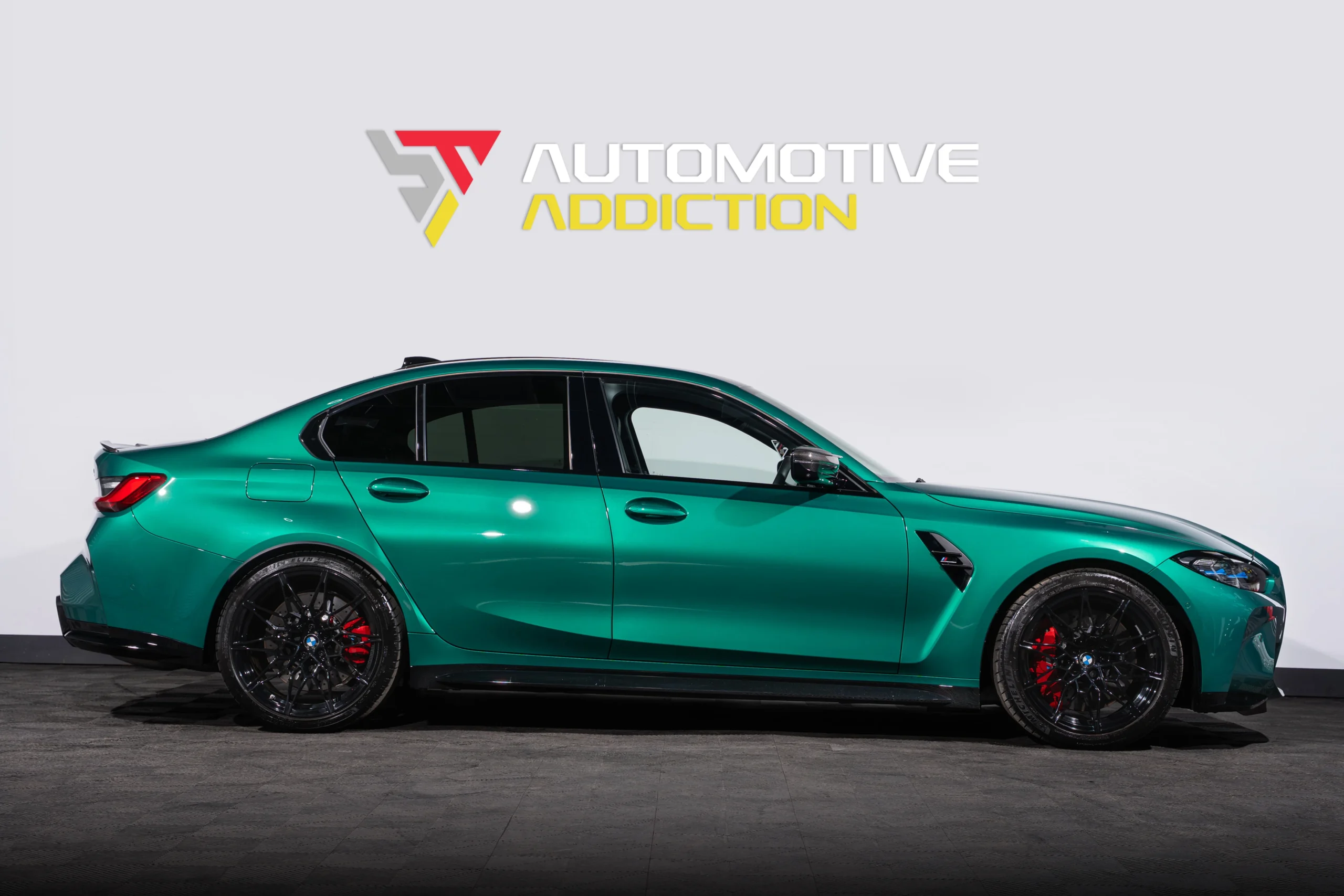 BMW M3 Isle Of Man Green Side