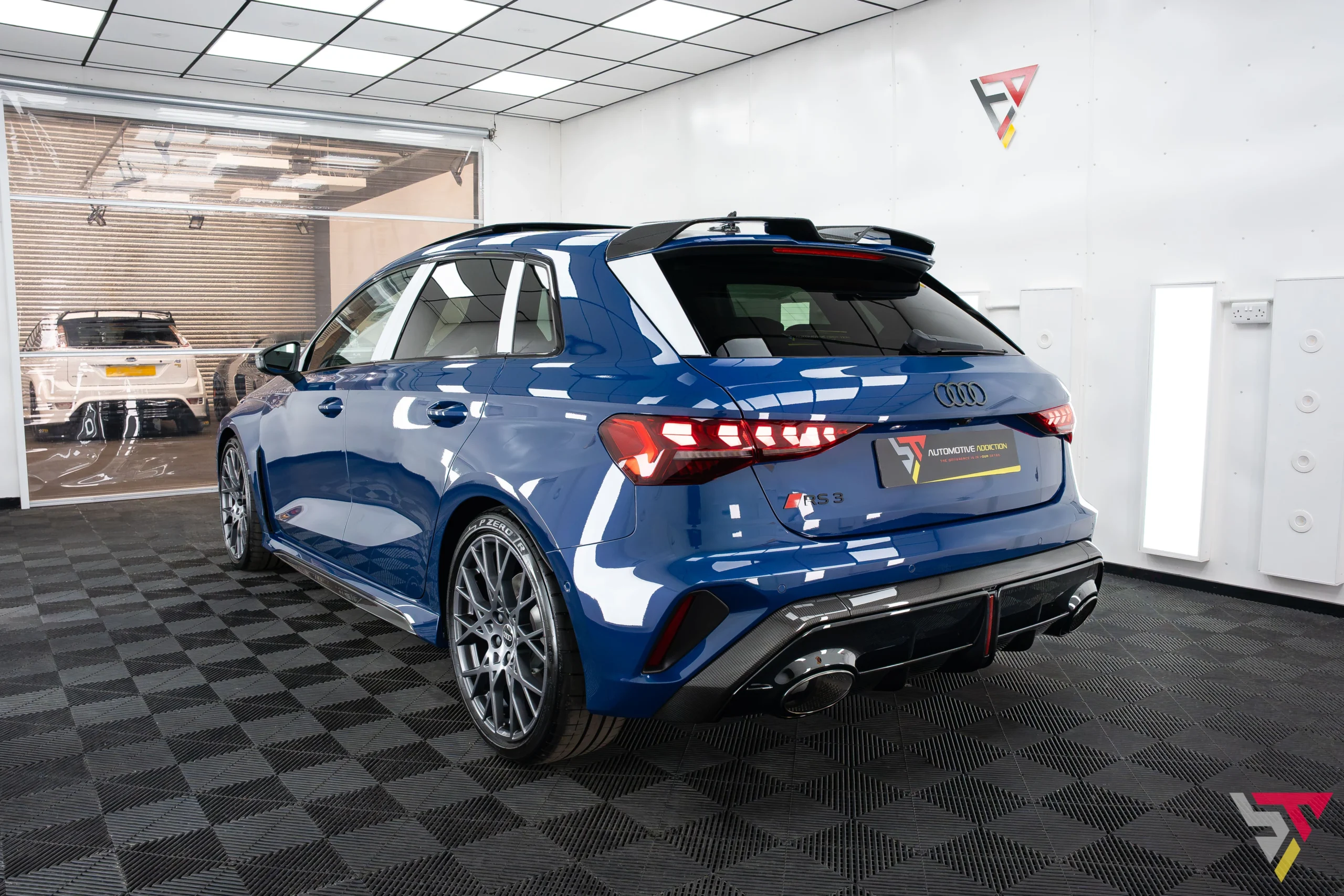 New Audi RS3 Carbon Vorsprung Sportback Rear Quarter