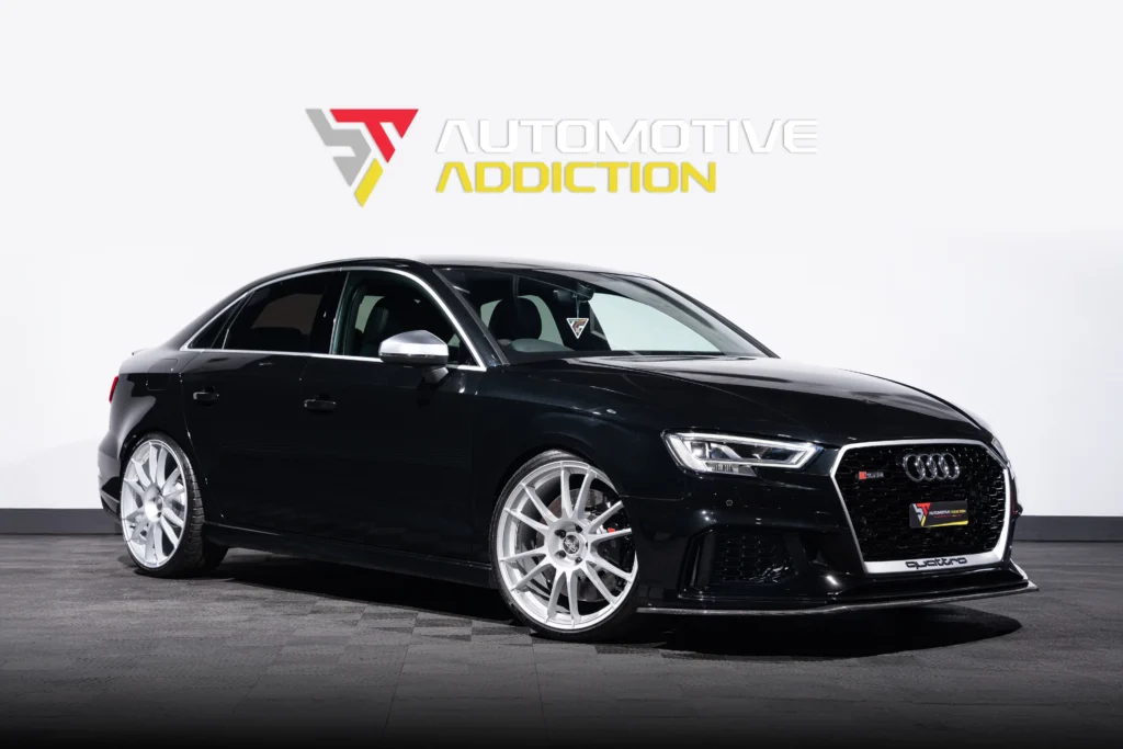 Audi RS3 DAZA Saloon MRC Stage 2 Mythos Black Front