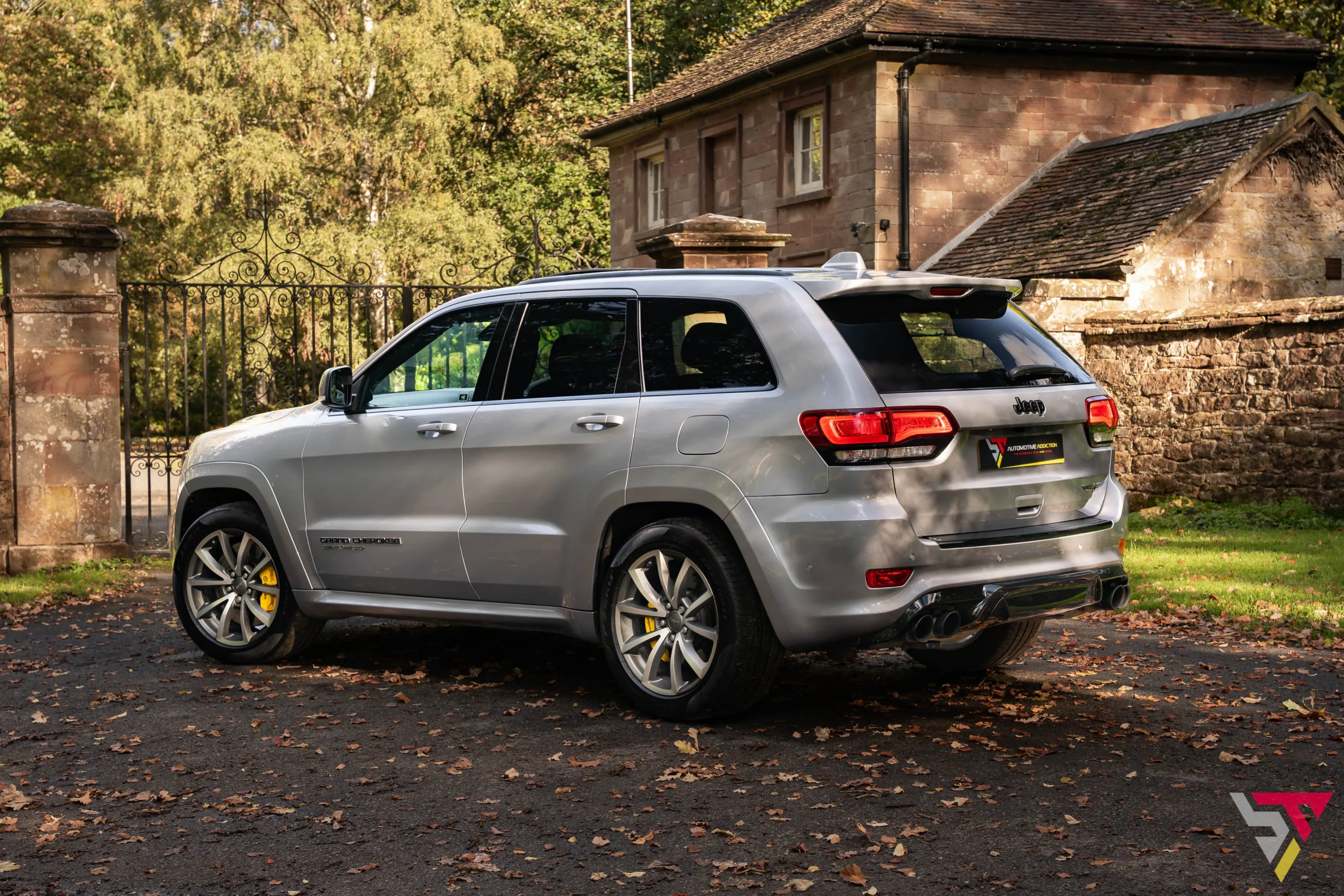 Jeep Grand Cherokee Trackhawk Billet Silver Metallic Rear